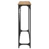 Artisan Oak Console Table 102 x 23 x 75 cm Engineered Wood