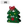 1-20PCS 2025 Christmas Gift Bag Creative Felt Cloth Children Candy Gift Bag Christmas Eve Handheld Portable Apple Bag
