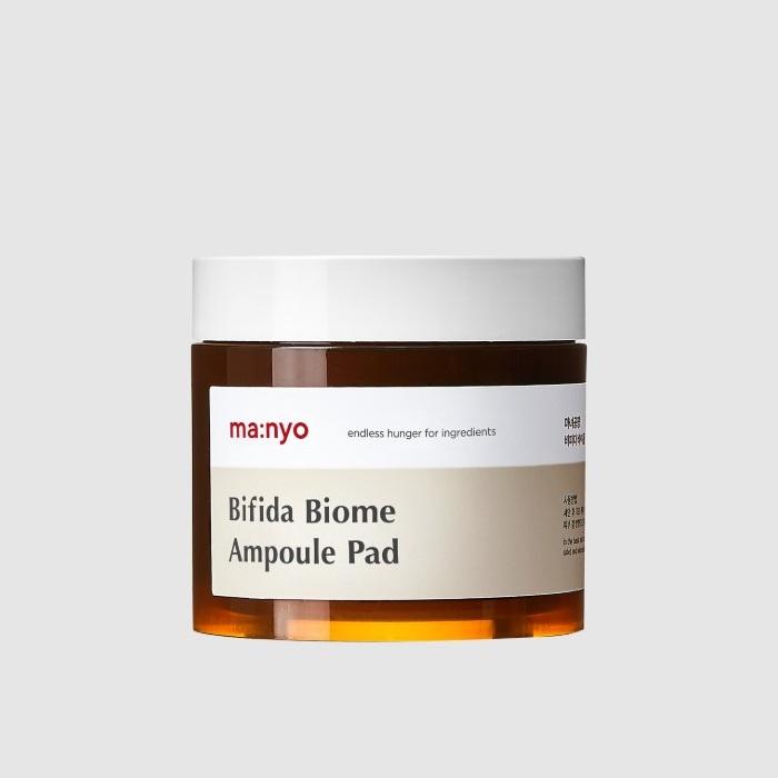 Manyo Bifida Biome Ampoule Pads Skin Barrier Care Soothing Pads for Sensitive Skin 70 Sheets