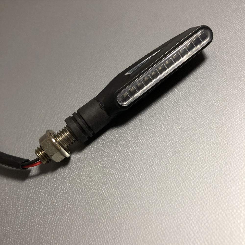 Discover Winds Bike Flowing LED Sequential Turn Signals 4 LED Relay Set