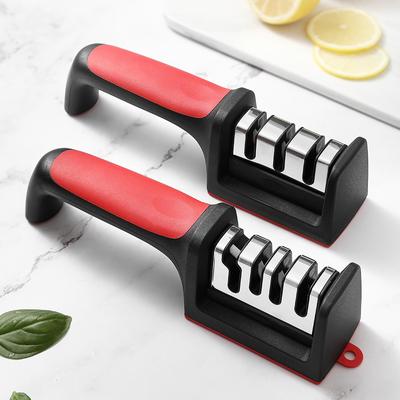Home Knife Sharpener Multifunctional Detachable Grinding Stone Anti Slip Convenient Fast Efficient Kitchen Knife Sharpener Tool