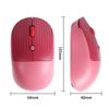 Small 2.4Ghz Wireless Mouse, Cute and Stylish, Quiet, Lightweight, Portable, Type-C Charging, Compatible with Laptops, Computers, Android, Mac, iOS,