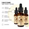 Beard and Moustache Oil and Wax Kit