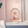 Wheel Ornament Decor Romantic Table Centerpiece 2D Display Board with Base for Festive