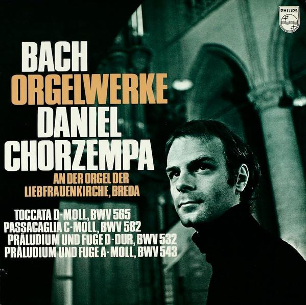 

LP Record JOHANN SEBASTIAN BACH DANIEL CHOR Orgelwerke 63235 Philips 1974 Germany Classical Used