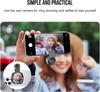 3 In 1 Universal Smartphone Camera Lens Selfie Mirror Clip Kit for IPhone 15 Phone HD Reflective Mirror Holder with Storage Bag