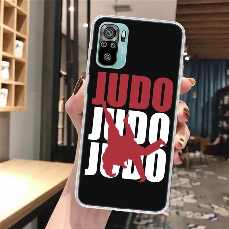 Judo Jiu Jitsu BJJ Brazilian Soft Phone Case For Xiaomi Redmi Note 14 14S 13 12S 12 11S 11 11E Pro Plus 11T 10S 10 9S 5G Pattern
