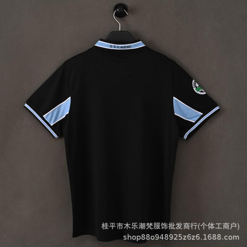1998-1999 Retro Lazio Home Away Soccer Jersey 13 Nesta 23 Veron Short Sleeve Football Shirt