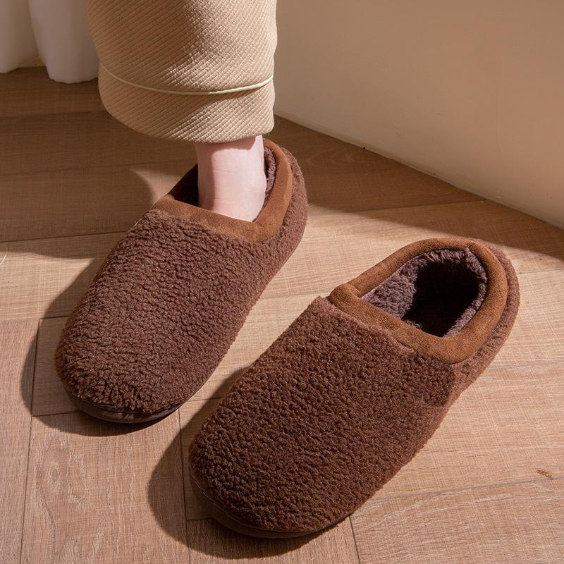

Женские Мужские Пушистые Тапочки Зимние Теплые Домашние Тапочки Уютные Мягкие Легкие Неплюшевые Туфли Пена с Памятью Комнатные Домашние Тапочки 36