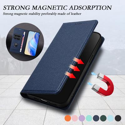 S26 Edge 5G 2025 Magnetyczny Skórzany Portfel Etui Blokujące RFID Dla Samsunga Galaxy S26 Ultra Luksusowe Etui Dla Galaxy S26 Pro Funda
