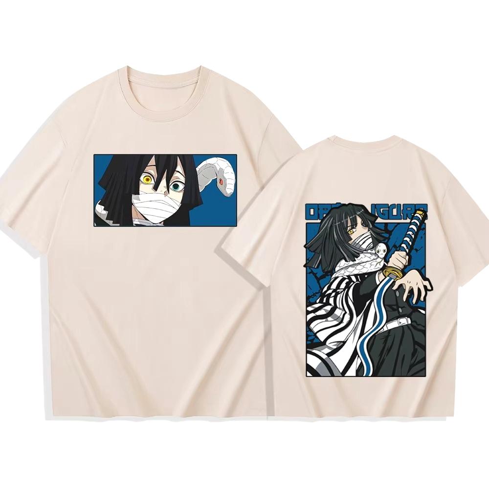 2025 Japanese Anime Pattern print T-Shirts Man Women Summer fashion Casual Short Sleeve Shirts Autumn and winter innerwear