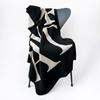 High-end wool shawl scarf autumn and winter fashion light luxury letter high-end scarf cape 180 thickened warm shawl