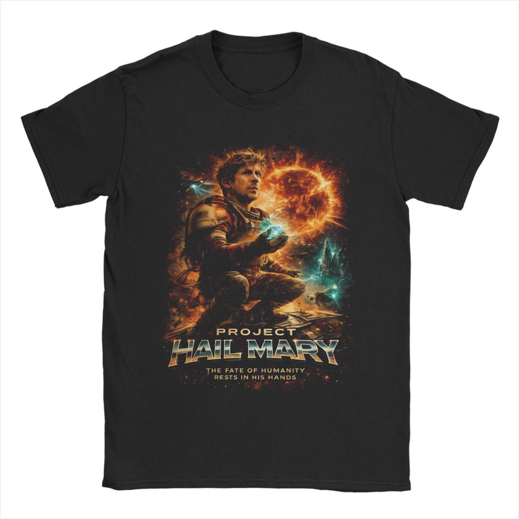 Unisexs Womens Grace Project hail mary Fist my bump T Shirt 100 Cotton New Arrival TShirt Top Clothing