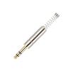 Stereo Audio Plug 6.35MM GoldPlated Welding Stereo DIY Audio Plug for Electric Guitar Cord