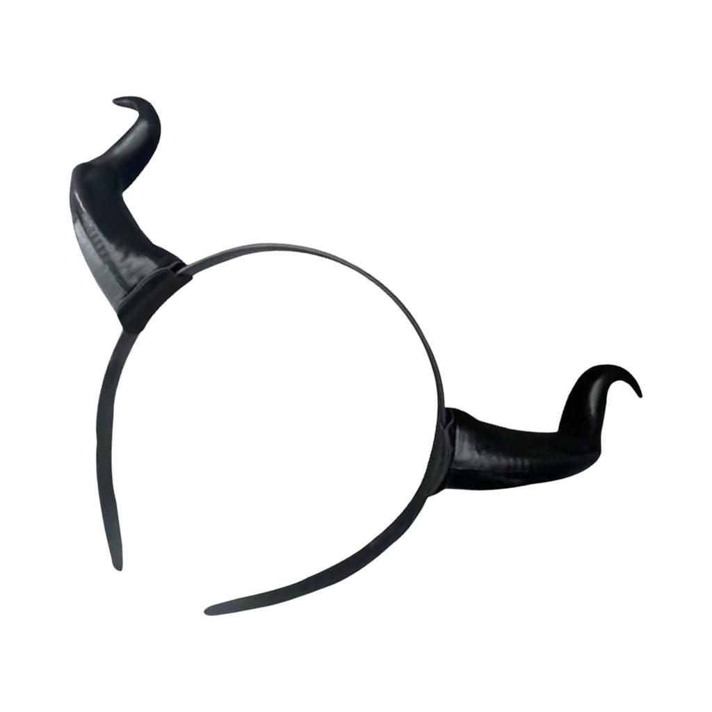 Maleficent Devil Ear Horn Headband Girls Cosplay Accessories Beast Horns Fursuit Masquerade Halloween Cosplay Party