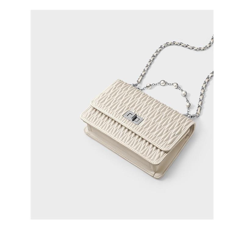 Tooxika Ladies New Pu Leather Rhombus Chain Bag, Shoulder Messenger Bag