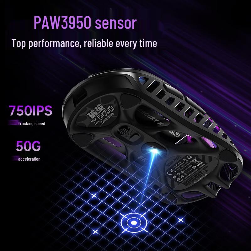 GravaStar Breakout X Tri-mode Gaming Mouse