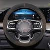 Suede Leather Car Steering Wheel Cover for Honda e.Ny1 2024 2025 Car-styling Auto Accessories IP8