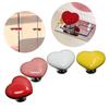 4PCS Toilet Press Button Heart Shaped Press Tank Push Buttons Creative Bathroom Accessory