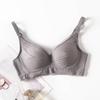 Fairy Style Adjustable Seamless Mulberry Silk Wireless Bra - Comfortable and Supportive Mesh Design for Women