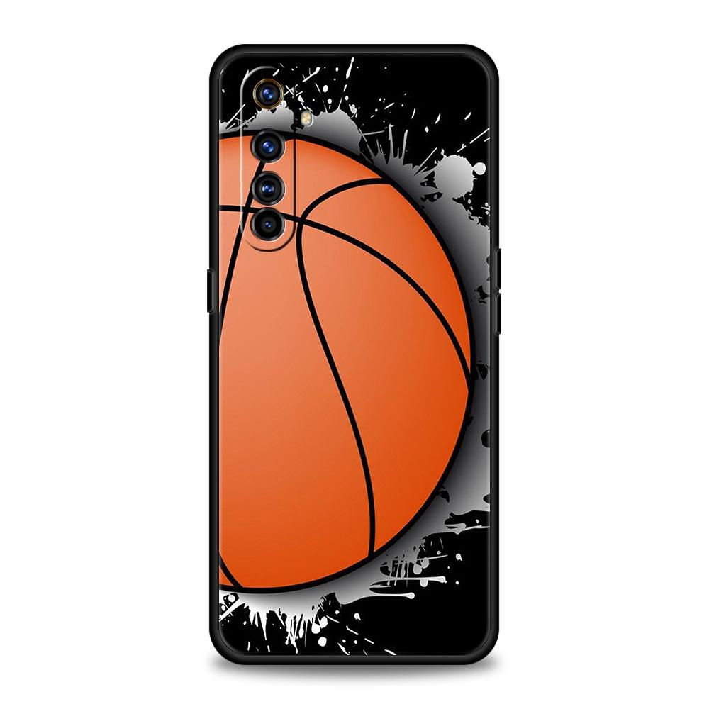 Basketball Basket Number For Realme GT Neo 2 3 3T Phone Case For Realme 10 9 8 5G 7 6 GT2 Pro Plus 9i 8i C21 C11 C25 C35 Cover