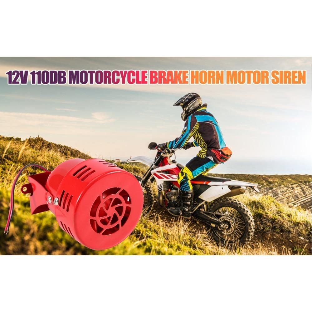 12V Air Raid Siren Electric Powered Driven Siren Alarm Loud Siren Horn For Car Truck Motorcycle