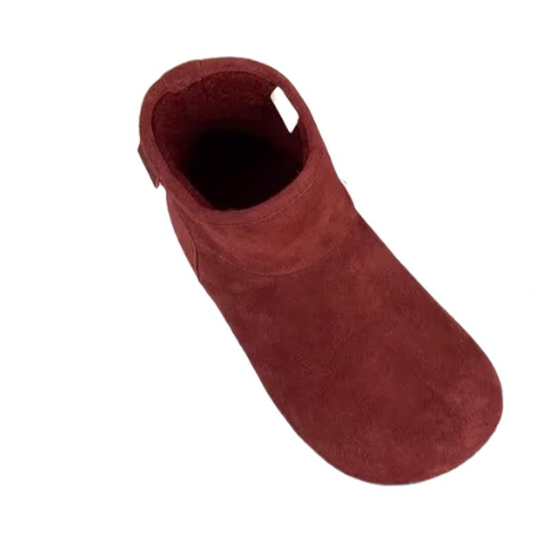Flats Women Ankle Snow Boots Suede Warm Shoes Winter Cozy Woman Cotton Boots 2025 Casual New Botas Para Mujer Zapatos