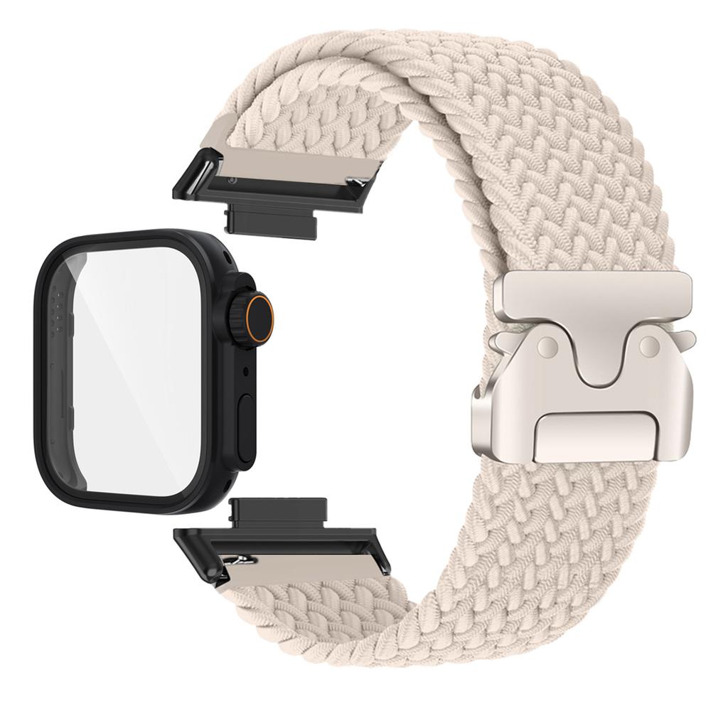 Strap+Case For Huawei Watch Fit 4Pro Band Smart Watch Nylon Adjustable Elastic Belts for Huawei Watch Fit 4 Fit 3 Correa