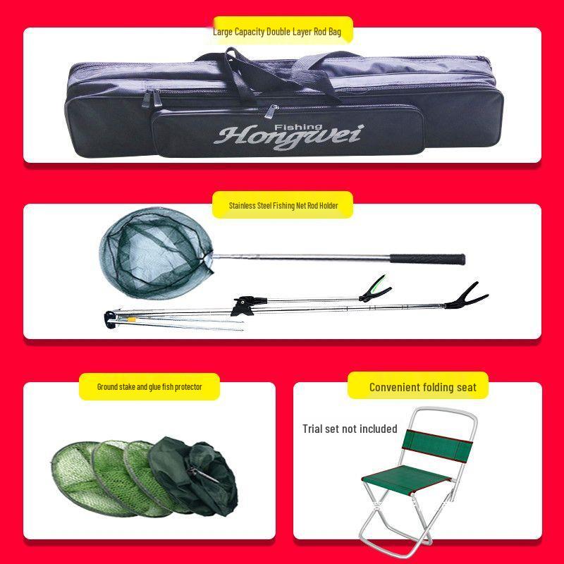 2025 Super Harte Angelruten-Set - Top Ten Kurzteil-Meeresruten für Große Fische