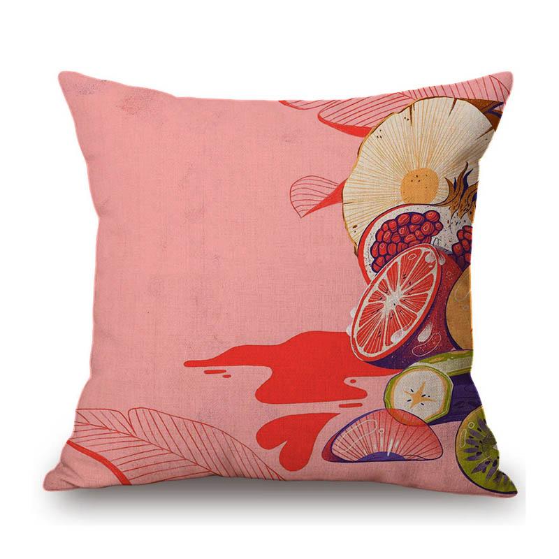 Abstract Oil Painting Pop Art Home Decoration Sofa Throw Pillow Case Cotton Linen Cushion Cover