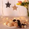 Gift Wedding Party Supplies Hanging Pendants Christmas Tree Ornament Home Decorations Wood Coffee White Rattan Ball Heart Stars