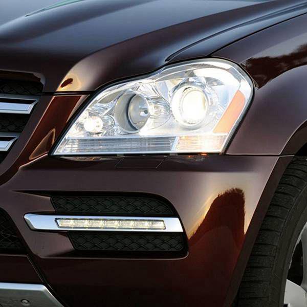 Clear PC Headlight Lens Cover for Mercedes-Benz X164