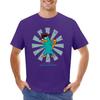 Perry das Schnabeltier Retro Japanisches T-Shirt kawaii Kleidung schnelltrocknende schwere T-Shirts für Herren