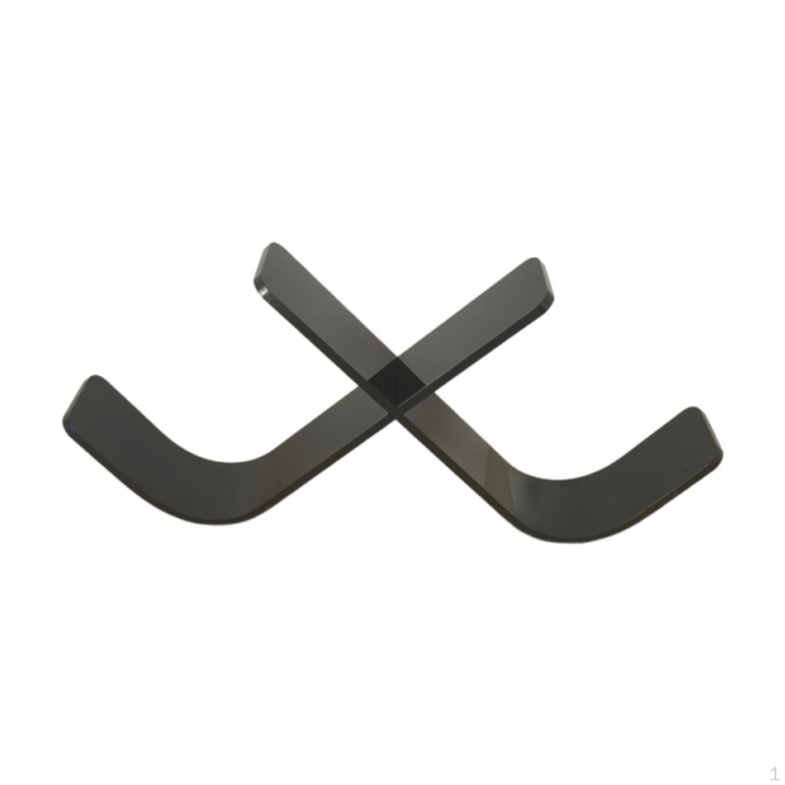 

Акриловая подставка для хранения хоккейных дисков на 3 диска чёрный