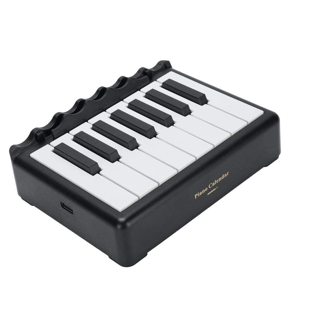Piano Calendar 2025 Miniature Piano Desk Calendar Playable Piano Desk Calendar for