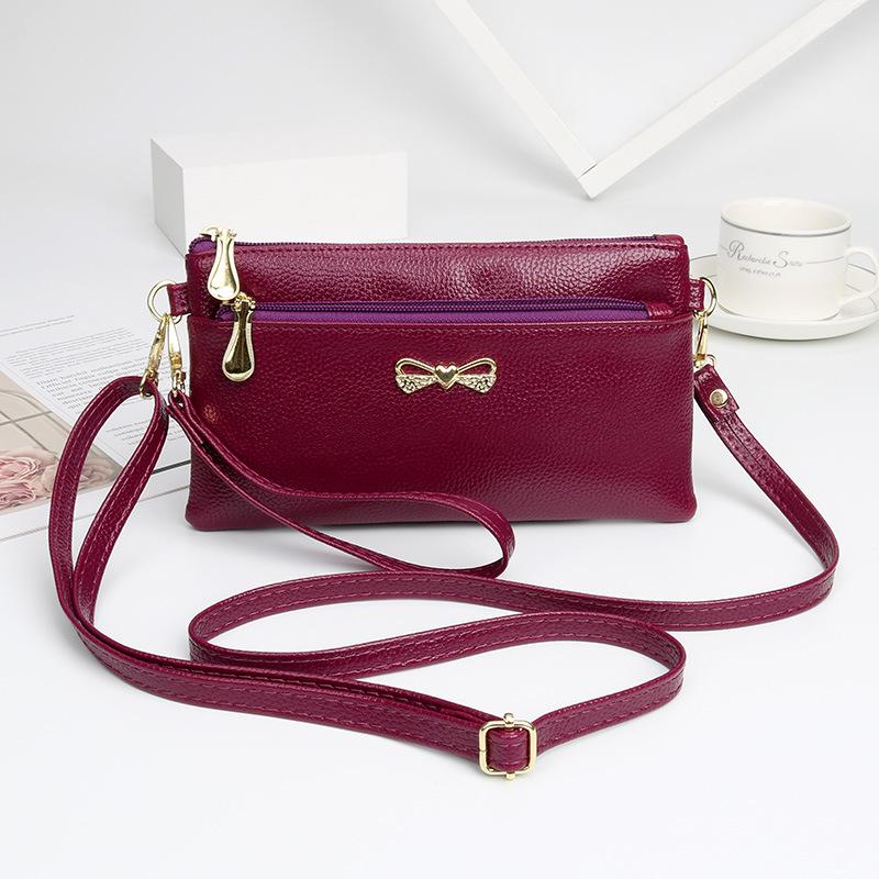 

Женская повседневная сумка через плечо: Маленькая корейская модная сумка через плечо, держатель для телефона, кошелек для монет, женский стиль мессенджер