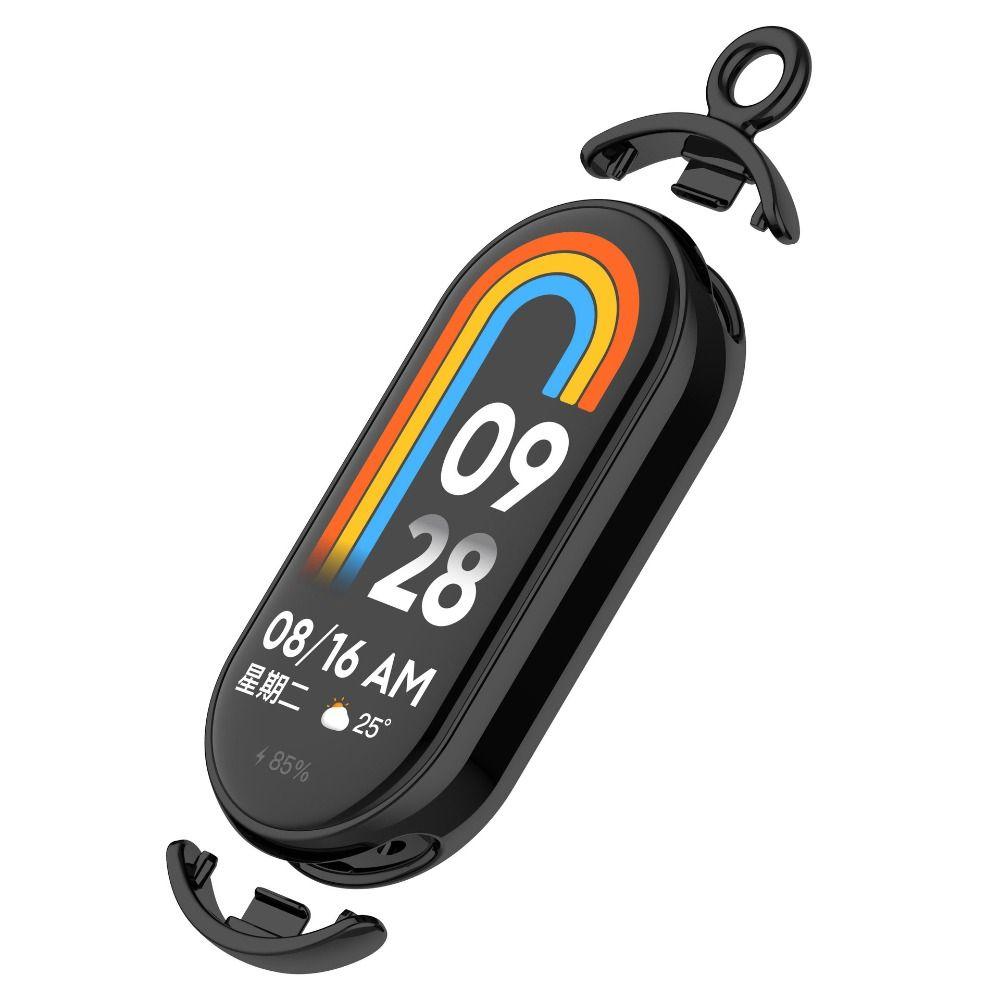 1 Pair Replacement Band Strap Adapter DIY Pendant Necklace for Xiaomi Mi Band 8 Watch Band