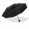 1pc King of Pop Michael Joseph Jackson Automatic Folding Umbrella, Portable Collapsible Design, Casual Outdoor Accessory L1127011