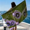 Bright DaysBeach Towel Ultra-fine Fiber Quick Drying Absorbent Beach Swimming Vacationvacation Essentials Gifts
