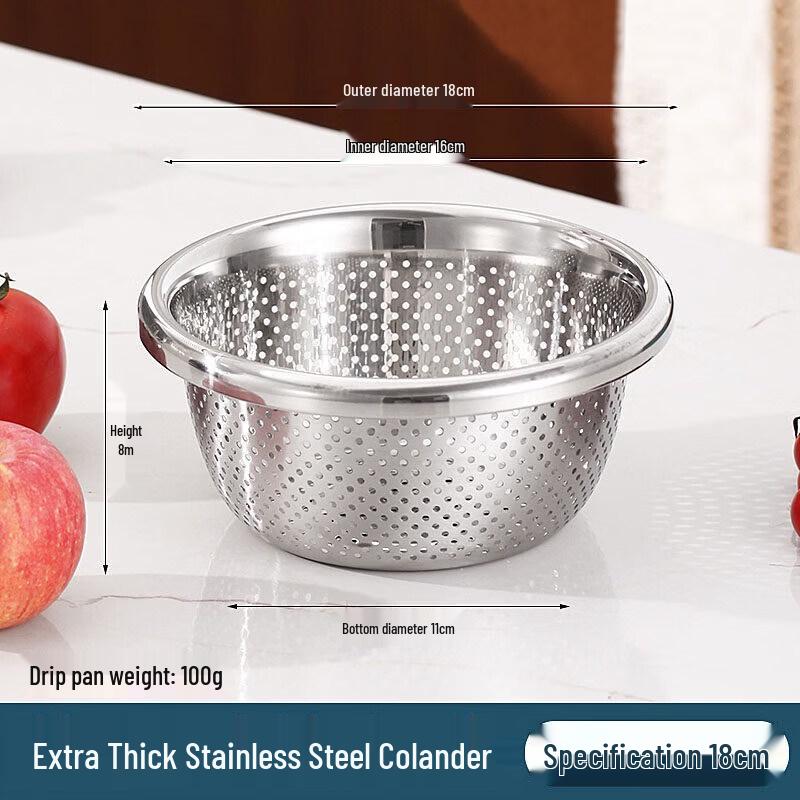 Extra Thick Food Grade Stainless Steel Multi-Purpose Basin