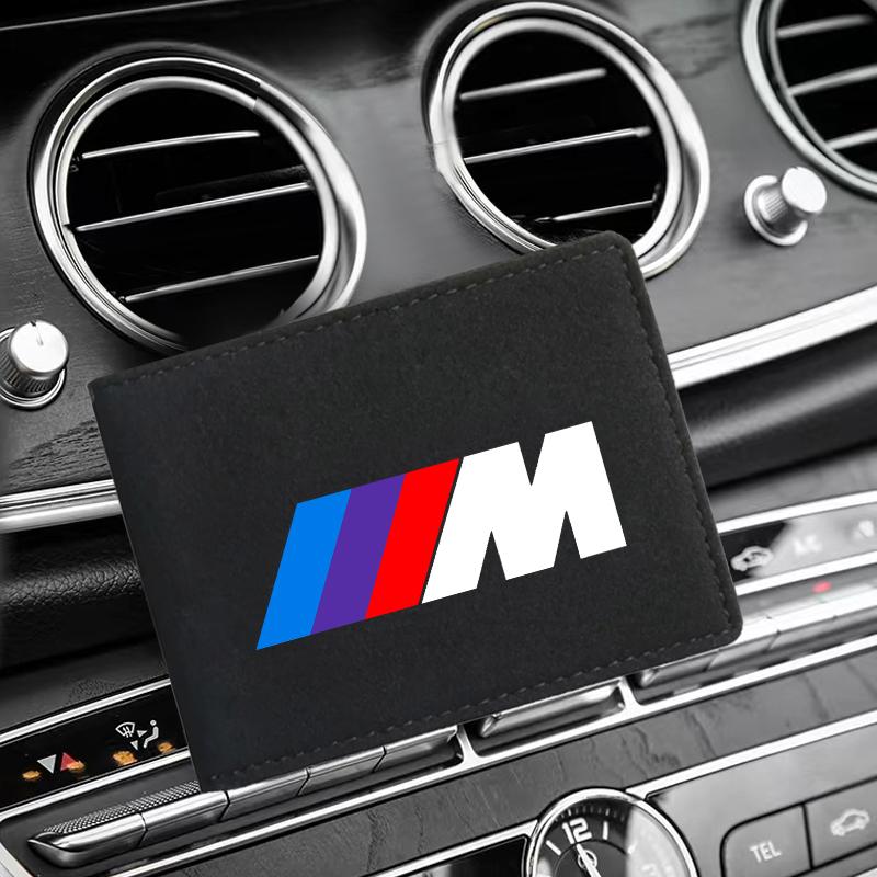 PU Odos Kredito Kortelių Dėklas Automobilio Vairavimo Dokumentų Apsauginis Dėklas BMW M E34 E36 E60 E90 E46 E39 E70 F10 F20 F30 X5 X6 X1 M3 M5 M6 E71 F01 F02 F87