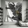 Elden Ring Dawn Wall Hanging Printed Fabric Blanket Decorative Tapestries for Bedroom Living Room Home Decor