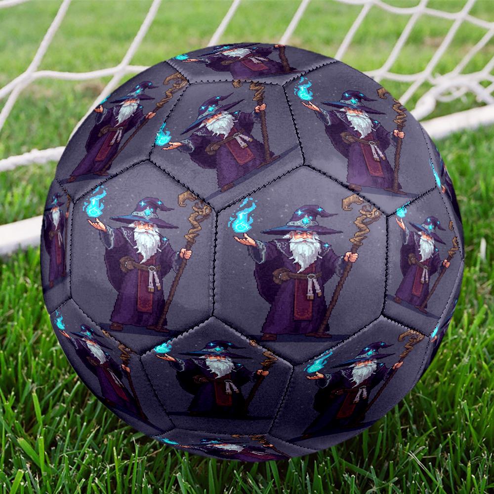 Wizard Theme Size 5 Soccer Ball, Suitable for Both Indoor and Outdoor Matches, a Gift Suitable for Everyone.
