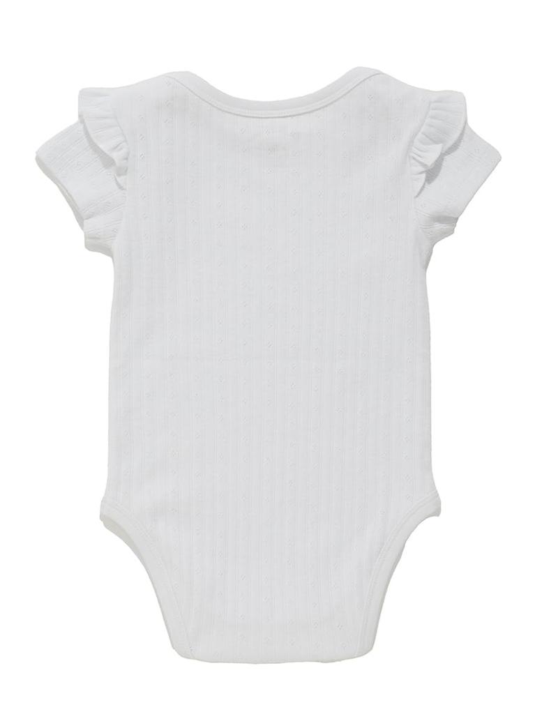 Gelato Pique Limited Edition Baby Frill LBLU 70 Needle-Punched Bodysuit, PBCO252481,