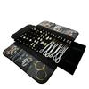 Velvet Jewelry Storage Roll Bag Ring Necklace Bracelet Locket Storage Bag Anti-oxidation Film Layer Jewelry Storage Props