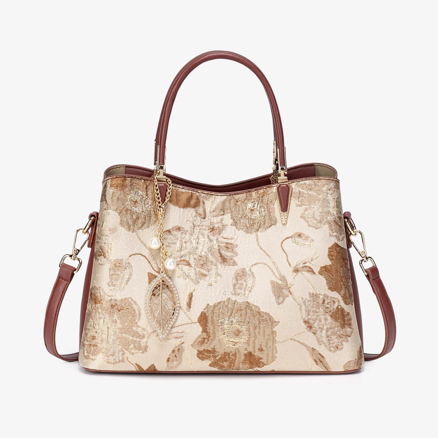 

New Chinese Style National Style Bag, Women S Bucket Storage Tide, Summer Antique Commuter, Underarm Bag, Loose And Versatile Tote Bag