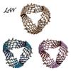 Hollow Loop Brooch Rhinestone Twisting Brooch, Decorative Lapel Pin Clip for Men Women, Sweater Cardigan Coat Suit Jewelry Accessories