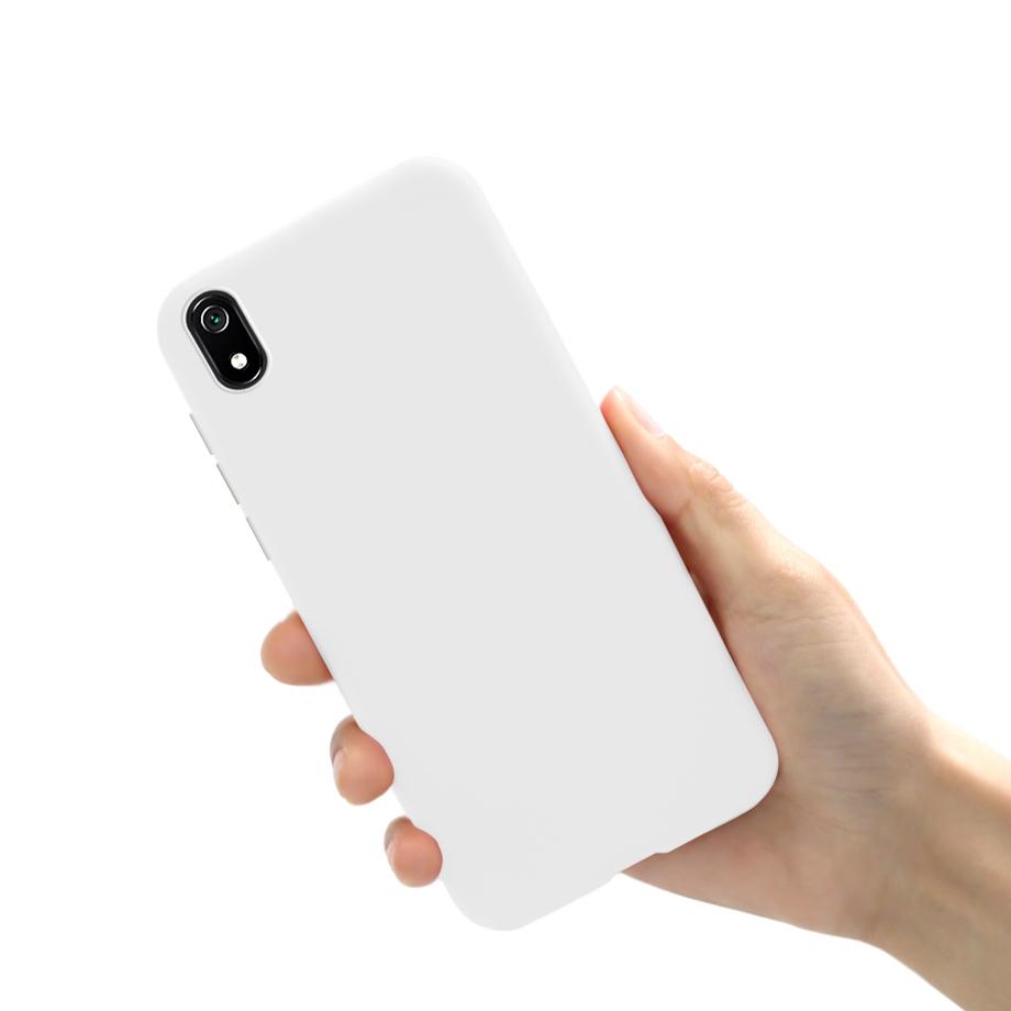 Phone Case For Xiaomi Redmi 7A 7 A Matte Black Cover Silicon TPU Soft Cases Back Cover For Xiomi Redmi 7 7A Redmi7A Case Fundas