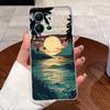 Phone Case For Vivo V25 Y35 Casing Luxury Cute Love Heart Rabbit Funny Pattern Transparent Silicone TPU Soft Shell Back Cover