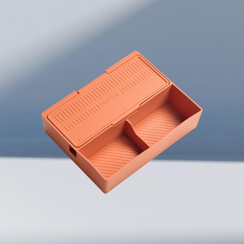 Suitable for Lynk&Co 900 Car Armrest Box Storage Box Silicone Partition Tray Interior Accesorios Para Auto